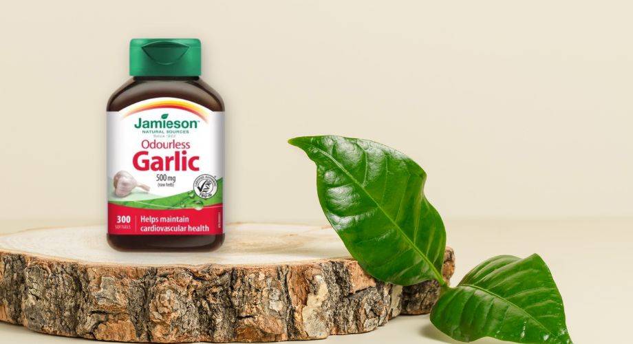 JAMIESON Češnjak kapsule bez mirisa dodatak su prehrani koji sadrži 500 mg svježeg češnjaka.