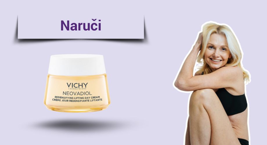 Vichy Neovadiol obnavljajuća dnevna krema za kožu u menopauzi (sadrži Proxylan, Hijaluronsku kiselinu i niacinamid)